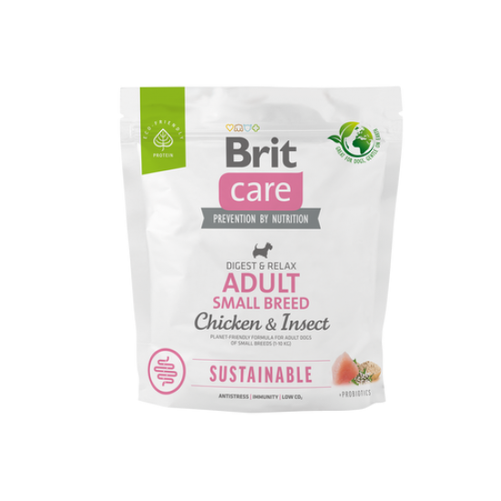 BRIT CARE ΣΚΥΛΟΥ SUSTAINABLE ADULT SMALL ΚΟΤΟΠΟΥΛΟ 1kg