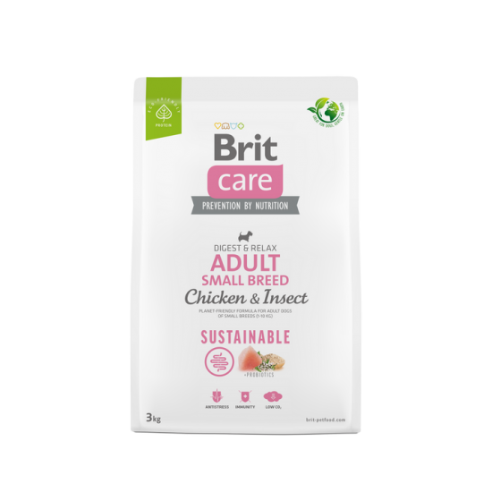 BRIT CARE ΣΚΥΛΟΥ SUSTAINABLE ADULT SMALL ΚΟΤΟΠΟΥΛΟ 3kg