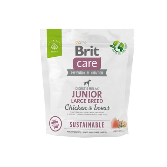 BRIT CARE ΣΚΥΛΟΥ SUSTAINABLE JUNIOR ΚΟΤΟΠΟΥΛΟ 1kg