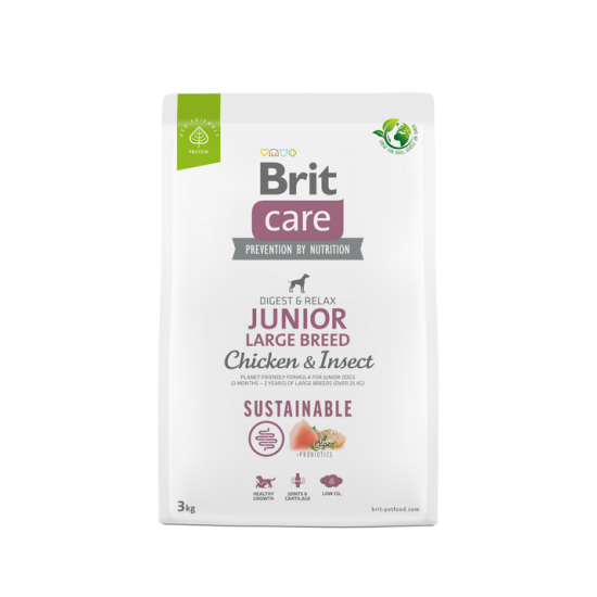 BRIT CARE ΣΚΥΛΟΥ SUSTAINABLE JUNIOR ΚΟΤΟΠΟΥΛΟ 3kg