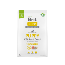 BRIT CARE ΣΚΥΛΟΥ SUSTAINABLE PUPPY ΚΟΤΟΠΟΥΛΟ 3kg