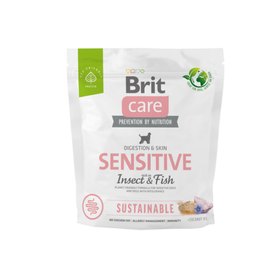 BRIT CARE ΣΚΥΛΟΥ SUSTAINABLE SENSITIVE ΨΑΡΙ 1kg
