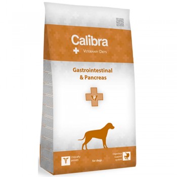 CALIBRA ΚΛΙΝΙΚΗ ΤΡΟΦΗ ΣΚΥΛΟΥ GASTROINTESTINAL & PANCREAS 12kg CALIBRA ΚΛΙΝΙΚΗ ΤΡΟΦΗ ΣΚΥΛΟΥ GASTROINTESTINAL & PANCREAS 12kg