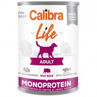 CALIBRA ΚΟΝΣΕΡΒΑ ΣΚΥΛΟΥ ΑΓΡΙΟΧΟΙΡΟΣ & CRANBERRIES 400gr