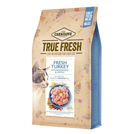 CARNILOVE TRUE FRESH ΓΑΤΑΣ ADULT ΓΑΛΟΠΟΥΛΑ 340gr