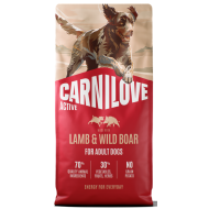 CARNILOVE ACTIVE ΣΚΥΛΟΥ ADULT ΑΡΝΙ ΑΓΡΙΟΧΟΙΡΟΣ 4kg