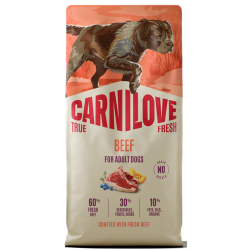 CARNILOVE TRUE FRESH ΣΚΥΛΟΥ ADULT ΜΟΣΧΑΡΙ 1,5kg