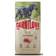 CARNILOVE TRUE FRESH ΣΚΥΛΟΥ ADULT LARGE ΠΑΠΙΑ 12kg