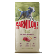 CARNILOVE TRUE FRESH ΣΚΥΛΟΥ JUNIOR LARGE ΠΑΠΙΑ 1,5kg