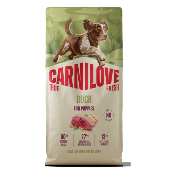 CARNILOVE TRUE FRESH ΣΚΥΛΟΥ PUPPY ΠΑΠΙΑ 12kg