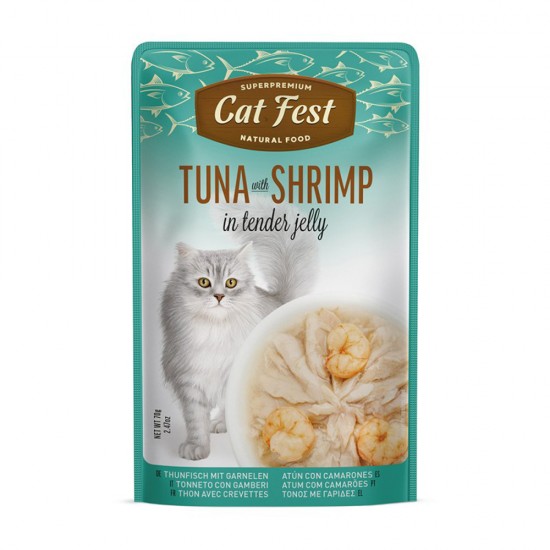 CAT FEST ΦΙΛΕΤΑΚΙΑ ΤΟΝΟΣ & ΓΑΡΙΔΕΣ σε ΖΕΛΕ 70gr