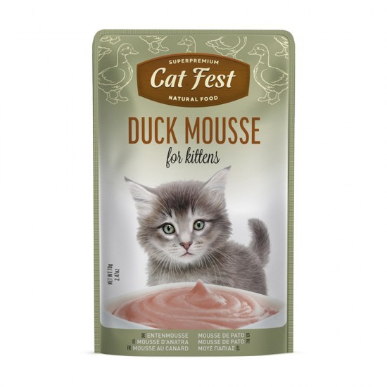 CAT FEST KITTEN ΠΑΠΙΑ σε ΜΟΥΣ 70gr