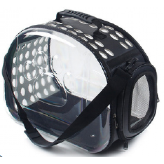 ΤΣΑΝΤΑ ΜΕΤΑΦΟΡΑΣ ΣΚΥΛΟΥ-ΓΑΤΑΣ DENIK ΜΕ ΔΙΑΦΑΝΕΙΕΣ