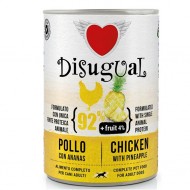 DISUGUAL FRUIT ΚΟΝΣΕΡΒΑ ΣΚΥΛΟΥ ΚΟΤΟΠΟΥΛΟ με ΑΝΑΝΑ 400gr