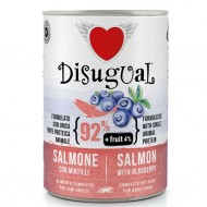 DISUGUAL FRUIT ΚΟΝΣΕΡΒΑ ΣΚΥΛΟΥ ΣΟΛΟΜΟΣ με ΜΥΡΤΙΛΛΑ 400gr