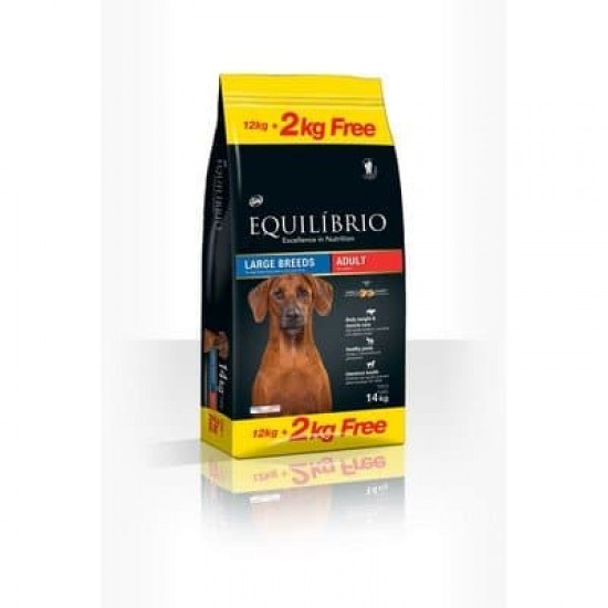 EQUILIBRIO ΣΚΥΛΟΥ ADULT LARGE 12kg+2kg ΔΩΡΟ