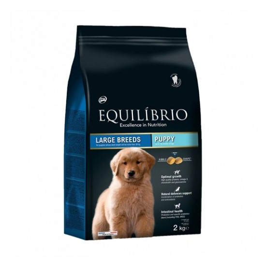 EQUILIBRIO ΣΚΥΛΟΥ PUPPY LARGE BREEDS 2kg