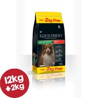 EQUILIBRIO ΣΚΥΛΟΥ ADULT MEDIUM 12kg+2kg ΔΩΡΟ