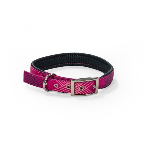 GLEE ΚΟΛΑΡΟ PINK RHOMBUS Large