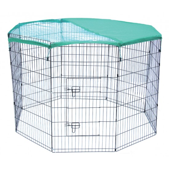 GLEE ΜΕΤΑΛΛΙΚΟ ΠΑΡΚΟ ΠΕΡΙΟΡΙΣΜΟΥ ΜΕ ΔΙΧΤΥ XXLarge