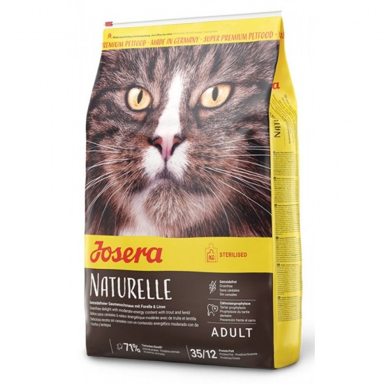JOSERA CAT NATURELLE GRAIN FREE STERILISED 10kg
