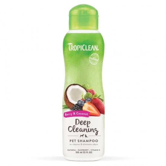 TROPICLEAN BERRY & COCONUT DEEP CLEANSING ΣΑΜΠΟΥΑΝ 592ml