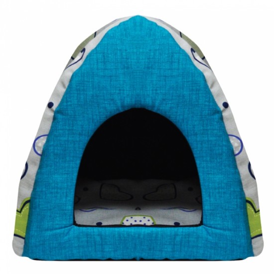 MADPET ΦΩΛΙΑ ΣΚΥΛΟΥ ΓΑΤΑΣ IGLOO ΜΠΛΕ