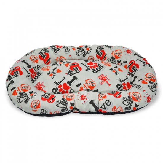 MADPET ΣΤΡΩΜΑ ΣΚΥΛΟΥ MILAN I LOVE MY DOG 70x48x7cm