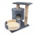 ΟΝΥΧΟΔΡΟΜΙΟ MADPET ΠΟΛΥΕΠΙΠΕΔΟ ΜΑΥΡΟ ΑΣΠΡΟ 50x33x53cm