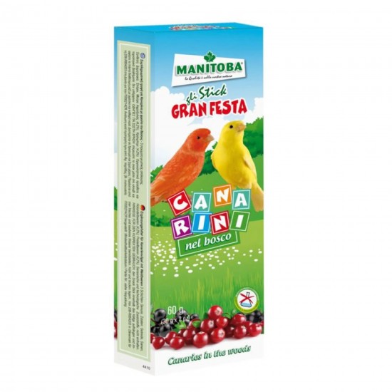 MANITOBA STICK KANARINI NEL BOSCO 2x30gr