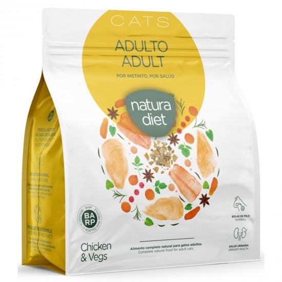 NATURA DIET ΓΑΤΑΣ ADULT ΚΟΤΟΠΟΥΛΟ 400gr