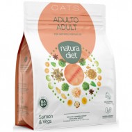 NATURA DIET ΓΑΤΑΣ ADULT ΣΟΛΟΜΟΣ 400gr
