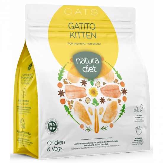 NATURA DIET ΓΑΤΑΣ KITTEN ΚΟΤΟΠΟΥΛΟ 400gr