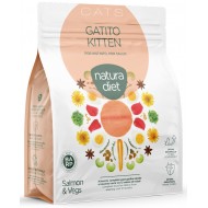 NATURA DIET ΓΑΤΑΣ KITTEN ΣΟΛΟΜΟΣ 400gr
