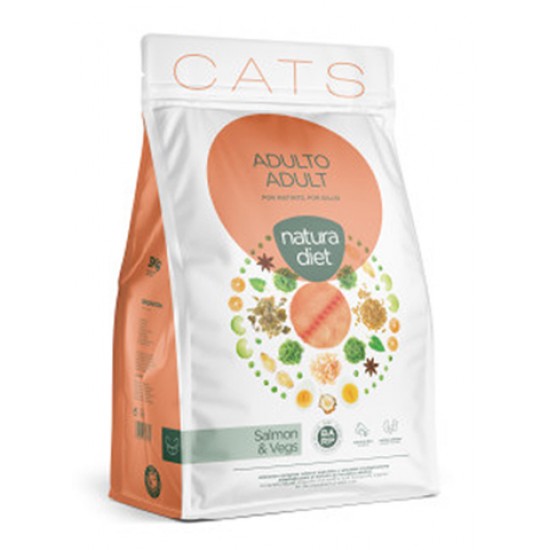 NATURA DIET ΓΑΤΑΣ ADULT ΣΟΛΟΜΟΣ 3kg