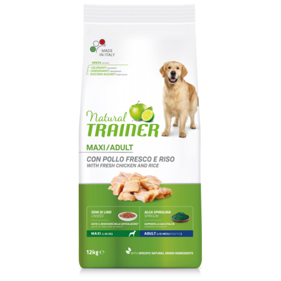 NATURAL TRAINER ΣΚΥΛΟΥ MAXI ΚΟΤΟΠΟΥΛΟ ΡΥΖΙ 12kg