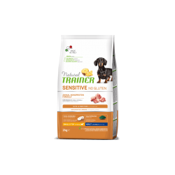 NATURAL TRAINER ΣΚΥΛΟΥ SENSITIVE MINI ADULT ΧΟΙΡΙΝΟ 2kg