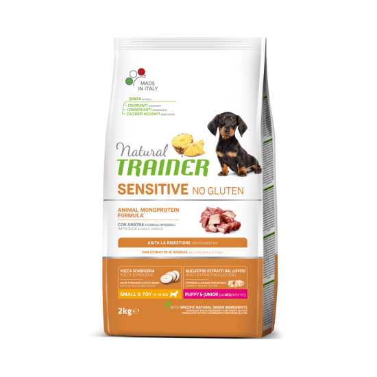 NATURAL TRAINER ΣΚΥΛΟΥ SENSITIVE MINI PUPPY ΠΑΠΙΑ 2kg