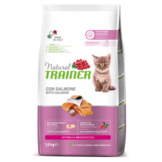 NATURAL TRAINER ΓΑΤΑΣ ΣΟΛΟΜΟΣ (Γατάκια) 1,5kg
