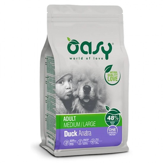 OASY ΞΗΡΑ ΤΡΟΦΗ ΣΚΥΛΟΥ MONOPROTEIN ADULT ΠΑΠΙΑ 2,5kg