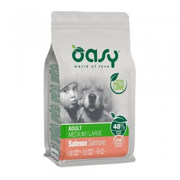 OASY ΞΗΡΑ ΤΡΟΦΗ ΣΚΥΛΟΥ MONOPROTEIN ADULT ΣΟΛΟΜΟΣ 2,5kg