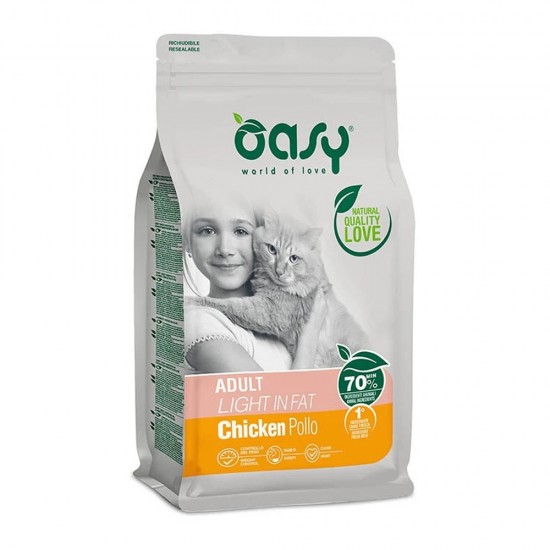 OASY LIFESTAGE ΓΑΤΑΣ LIGHT ΚΟΤΟΠΟΥΛΟ 1,5kg