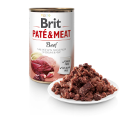 BRIT ΚΟΝΣΕΡΒΑ ΣΚΥΛΟΥ ΠΑΤΕ & ΚΡΕΑΣ ΒΟΔΙΝΟ 800gr