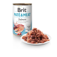 BRIT ΚΟΝΣΕΡΒΑ ΣΚΥΛΟΥ ΠΑΤΕ & ΚΡΕΑΣ ΣΟΛΟΜΟΣ 400gr