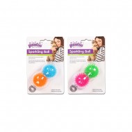PAWISE ΠΑΙΧΝΙΔΙ ΓΑΤΑΣ SPARKLING BALL (2τεμ.)
