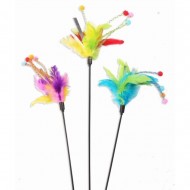 PAWISE ΠΑΙΧΝΙΔΙ ΓΑΤΑΣ ΡΑΒΔΙ FEATHER WAND 50cm