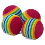 PAWISE ΠΑΙΧΝΙΔΙ ΓΑΤΑΣ ΜΠΑΛΑKI RAINBOW FOAM