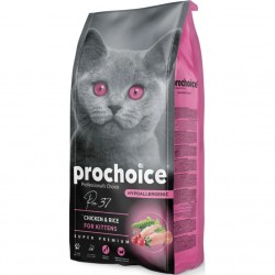 PROCHOICE KITTEN ΞΗΡΑ ΤΡΟΦΗ ΓΑΤΑΣ ΚΟΤΟΠΟΥΛΟ ΡΥΖΙ 2kg