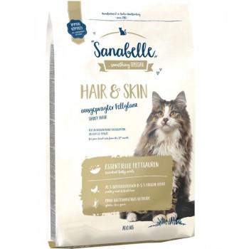 SANABELLE HAIR & SKIN ΞΗΡΑ ΤΡΟΦΗ ΓΙΑ ΕΝΗΛΙΚΕΣ ΓΑΤΕΣ ME ΠΟΥΛΕΡΙΚΑ 2kg SANABELLE HAIR & SKIN ΞΗΡΑ ΤΡΟΦΗ ΓΙΑ ΕΝΗΛΙΚΕΣ ΓΑΤΕΣ ME ΠΟΥΛΕΡΙΚΑ 2kg