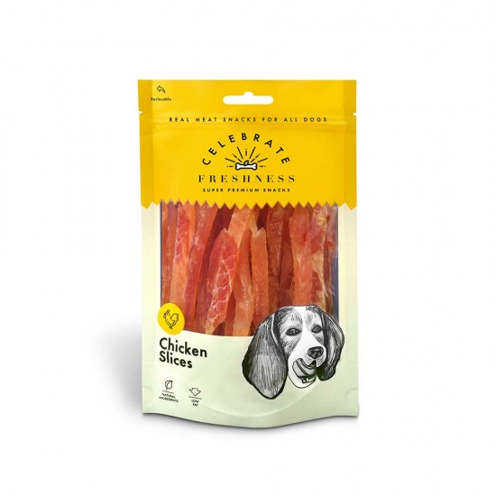 CELEBRATE FRESHNESS ΛΙΧΟΥΔΙΕΣ CHICKEN SLICES 100gr